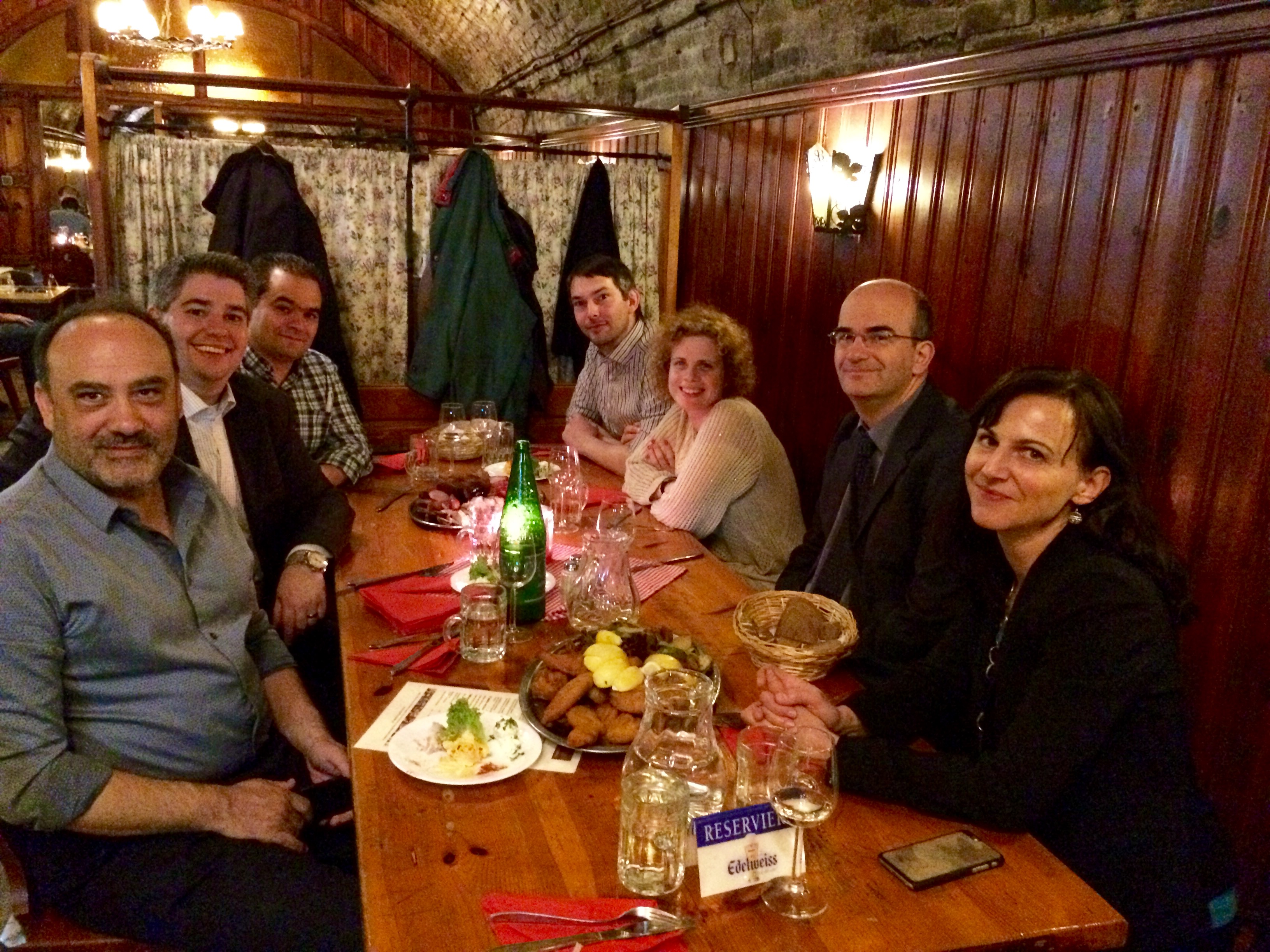 From left to right: J. Pavão, M. Forjan, V. Costa, M. Frohner, R. Bastardo, L. Torres Pereira, S. Allmayer Image